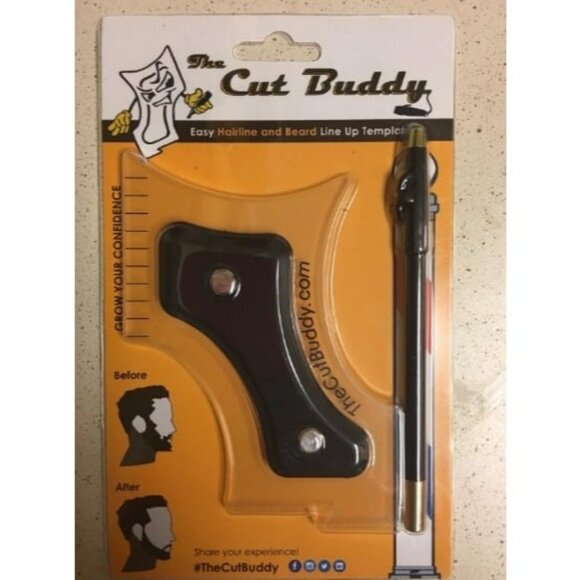 Shaping Styling Tool for Beard Hairline Mustache 100% Clear Timmer Guide - Picture 1 of 2